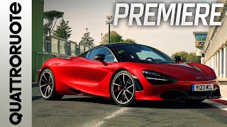 Nuova McLaren 720S la prova in pista  Quattroruote Premiere [upl. by Adyl]