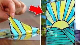 12 Colorful DIY Art Projects and Hacks [upl. by Yor500]