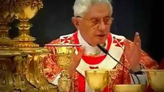 Pater Noster cantato da Benedetto XVI [upl. by Meunier293]