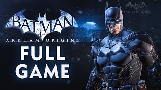 Batman Arkham Origins  Full Game Walkthrough in 4K 60fps I Am The Night [upl. by Stormie]