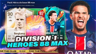 Récompenses Division 1 Rivals amp SBC Héroes 88 Max sur FC 25 Ultimate Team avec 0€ [upl. by Ojahtnamas]