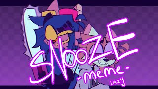 Snooze  animation meme  lazy filler [upl. by Trust993]