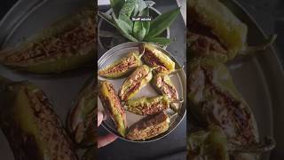 Stuff mirchi  bharwa mirchi  suvarna bagul special stuff mirchi recipe viralvideo masterchef [upl. by Sharlene]