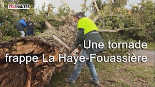 Une mini tornade frappe La HayeFouassière tvsevreetmaine [upl. by Quirita707]