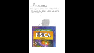 Problema 2 cap27 v2 Resnick Los componentes del campo eléctrico en la figura 2731son E  by12 [upl. by Celinda5]