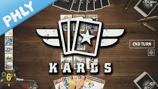 KARDS  New Digital Collectible Card Game IN WW2 Kards Gameplay [upl. by Alegre]