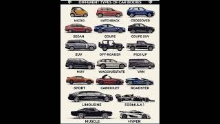 Car names in English [upl. by Ivan]