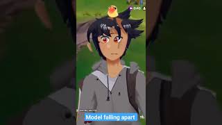 Vtuber model falling apart 3 vtuber envtuber gaming clip [upl. by Yadseut161]