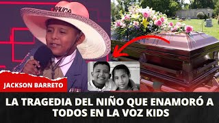 Así le cambió la VIDA al Venezolano Jackson Barreto de la voz kids Colombia  Esta es su historia [upl. by Lindie]