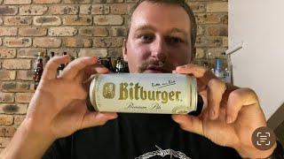 Bitburger Premium Pilsner  Beer Review [upl. by Siuoleoj]