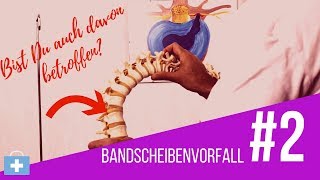 Bandscheibenvorfall😲Das passiert in Deinem Köper⚠️ [upl. by Acimot]