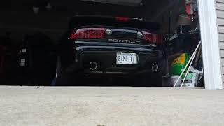 Trans Am WS6 new full exhaust first start [upl. by Nedyrb]