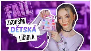 Zkouším MAKEUP pro DĚCKA 🤡 [upl. by Nwahsirhc251]