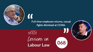 Lessons On Labour Law  Epside 068 [upl. by Franchot]