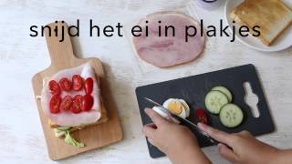 Lekker amp Simpel recepten Clubsandwich [upl. by Llerrom]