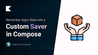 Remember a State across Configuration Change with a Custom Saver  Jetpack Compose [upl. by Scherman292]