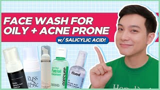 UNDER P500 FACE WASHES Best for OILY  ACNE PRONE SKIN Filipino  Jan Angelo [upl. by Becky]