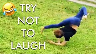 Try Not to Laugh Challenge Funny Fails 😂 [upl. by Ahsetan]