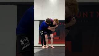 No gi Osoto gari bjj judo [upl. by Datnow]