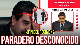 🚨 ¡ULTIMA HORA El DICTADOR MADURO en PARADERO DESCONOCIDO 🇻🇪 ¿SE ACABÓ EL RÉGIMEN [upl. by Earehs894]