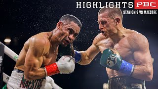 Stanionis vs Maestre HIGHLIGHTS May 4 2024  PBC on Prime PPV [upl. by Nivaj]