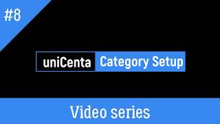 uniCenta oPOS Category Setup [upl. by Esnofla908]