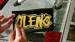 GRAFFITI DARI SKOTLET OLENG CUTTING STICKER manual [upl. by Aitahs]