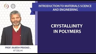 Crystallinity in Polymers [upl. by Essenaj]