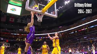 All Dunks in WNBA History Through 2017 Season [upl. by Corie]