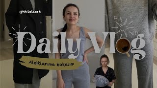 VLOG  Sultan kebabı yaptım aldıklarımı denemeli gösteriyorum [upl. by Nasya]