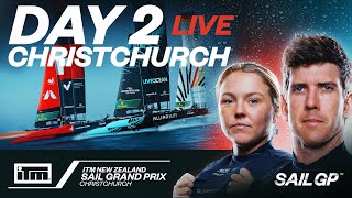 2024 ITM New Zealand Sail Grand Prix  Day 2 [upl. by Dloreg]