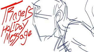 ANIMATIC Tragers Holiday Message REMAKE  Outlast [upl. by Jammin]