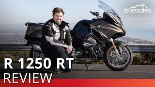 2021 BMW R 1250 RT Review  bikesales [upl. by Lladnek]