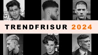 MÄNNERFRISUREN 2024  Trendfrisuren für MÄNNER 2024 [upl. by Drarehs]