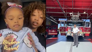 Zonniques Daughter Hunter Says She Wants To Be A Firefighter Instead Of A Singer 🚒 [upl. by Aray339]