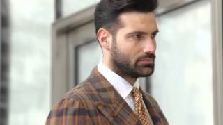 Orazio Luciano  La Vera Sartoria Napoletana  Backstage FallWinter 20142015 [upl. by Lielos]