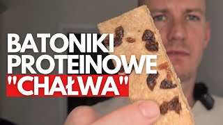 Domowe batoniki proteinowe jak chałwa [upl. by Elrod]