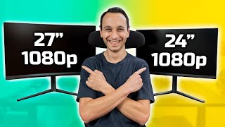 Best Monitor Size For 1080p 1440p 4K amp Ultrawide Monitors Pixel Density Explained [upl. by Atinnor]