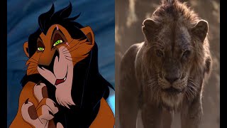 The Lion King 19942019 Character Comparision [upl. by Anissej819]