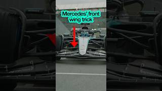 Is Mercedes WEIRD front wing legal 🧐 f1 [upl. by Codding]