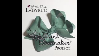 Brilliant Bowmaker Twisted Boutique Bow with Split Tails [upl. by Yeblehs]