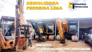 Demolidora Ferreira Lima ®  Demolição e Locação de máquinas para terraplenagem  Demolição Predial [upl. by Arba]