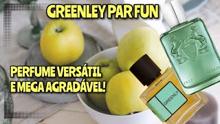 GREENLY PAR FUN CONTRATIPO DO GREENLEY DE PARFUMS DE MARLY [upl. by Eilyk]