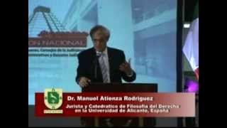 Conferencia Magistral  Como Argumentar frente a un caso difícil  Dr Manuel Atienza Rodríguez [upl. by Argela]