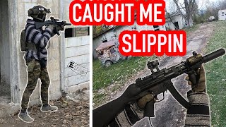 POLARSTAR F2 MP5CQB AIRSOFT GAMEPLAY ELITE FORCE VFC MP5HPA AIRSOFT ABANDONED MISSLE BASEMILSIM [upl. by Akimihs]