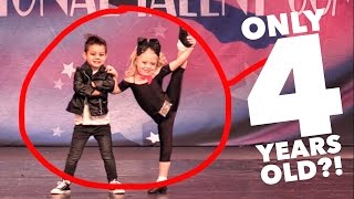 4 YEAR OLDS PERFORMING UNREAL DANCE ROUTINE AMAZING [upl. by Berke]