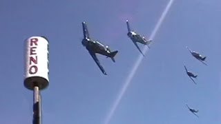 Ultimate 500 MPH Experience at Reno Air Races High Speed Pylon Flybys [upl. by Audrit434]