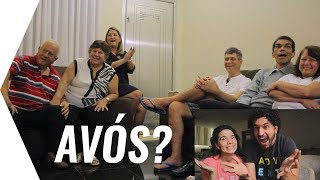 Revelando a gravidez para a família REAÇÃO IMPAGÁVEL [upl. by Darbie]