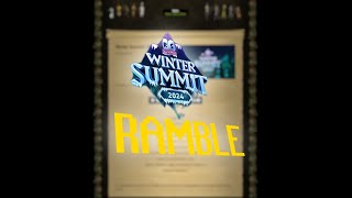 OSRS Winter Summit 2024 Ramble [upl. by Nallac]