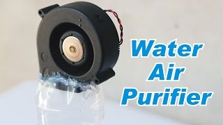 How to Make Water Based Air Purifier  Homemade Air Humidifier [upl. by Barbabra216]